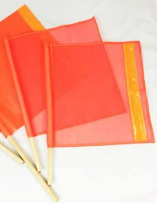 Mesh UDOT Spec Flag With Reflective