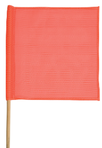 Mesh Flag with 3/4' Dowel