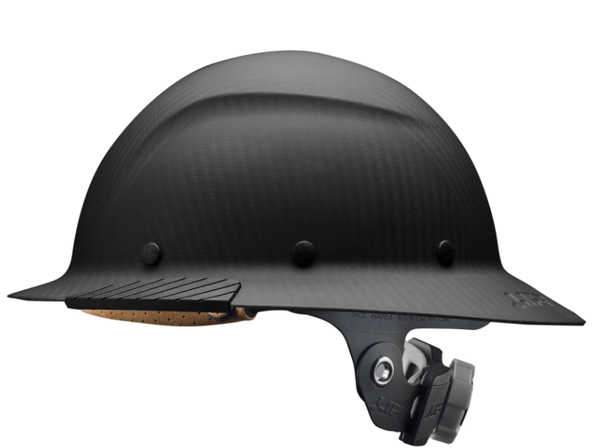 Dax Carbon Fiber-Matte Black-Full Brim-Type 1 Class C