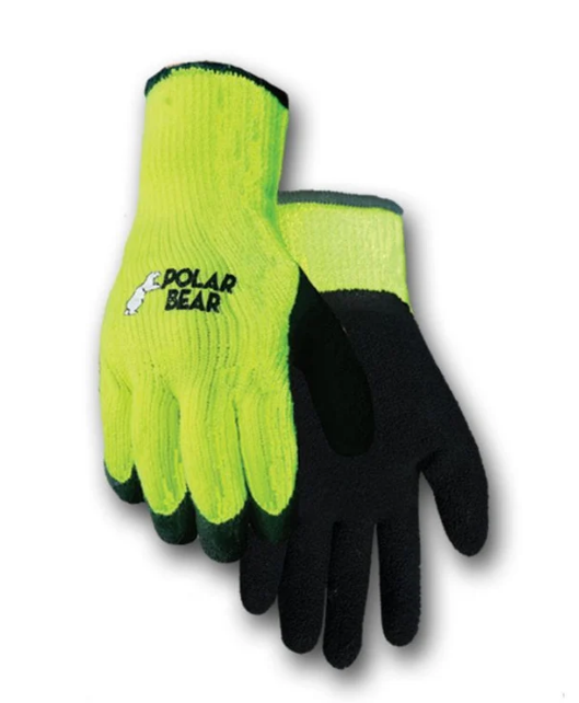 3396-Latex Glove Hi-Viz Yellow